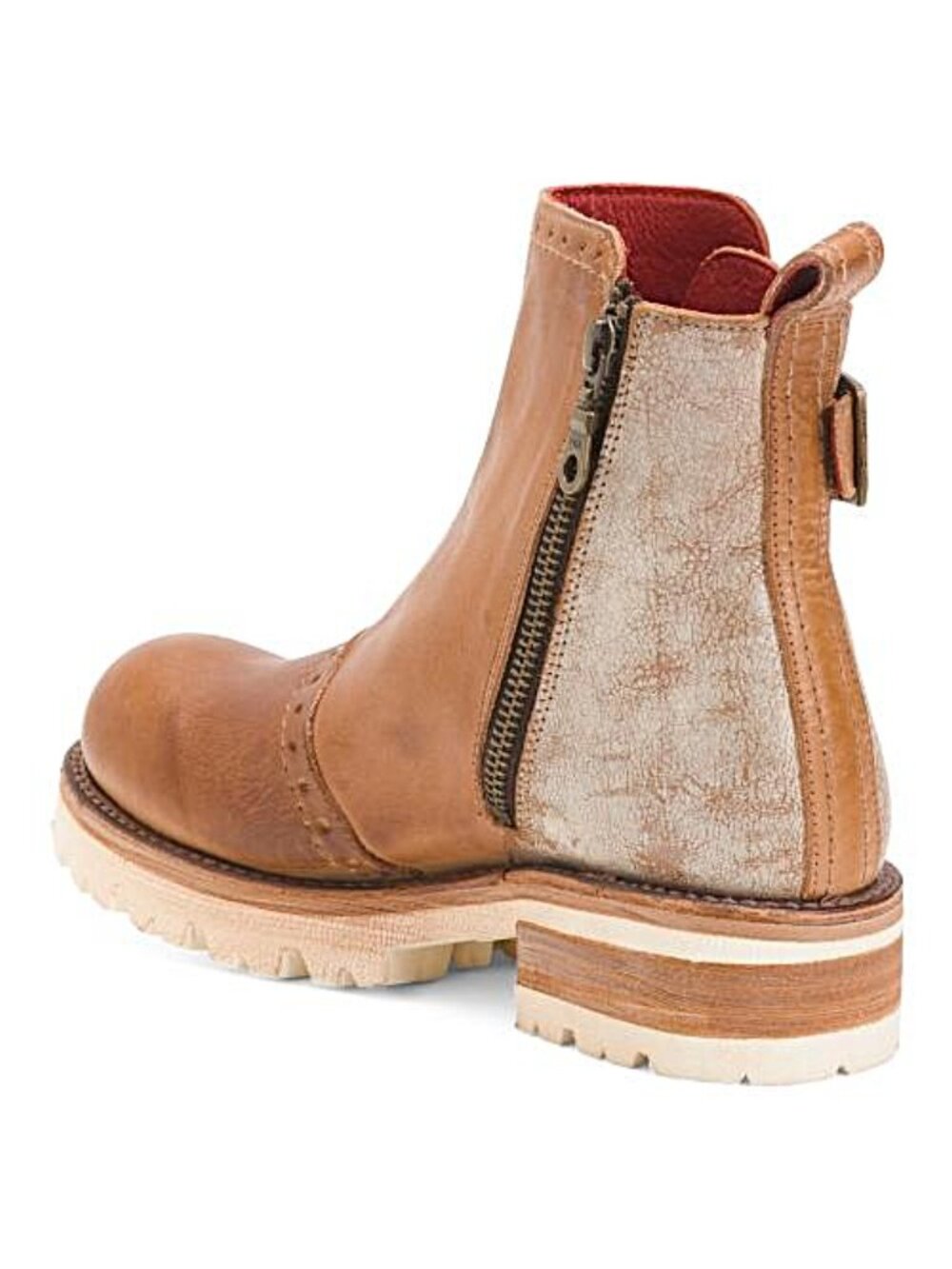 BED/STU Brianna Ankle Booties Tan Rustic - Picture 6 of 7